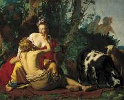 Gerard van Honthorst Granida en Daifilo oil